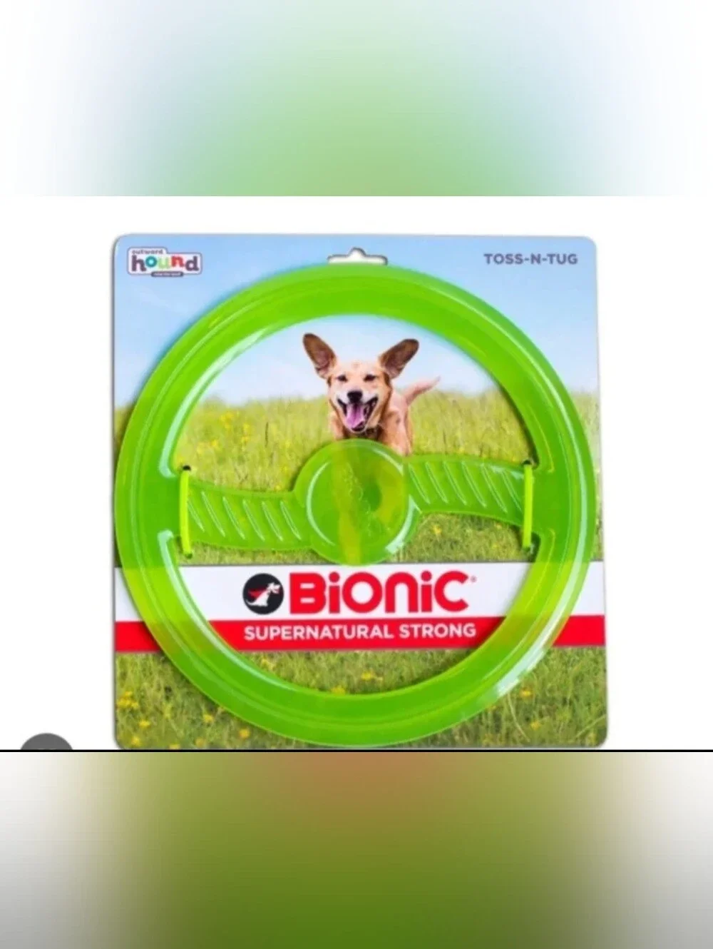 Bionic by Outward Hound Toss N' Tug Fetch Toy